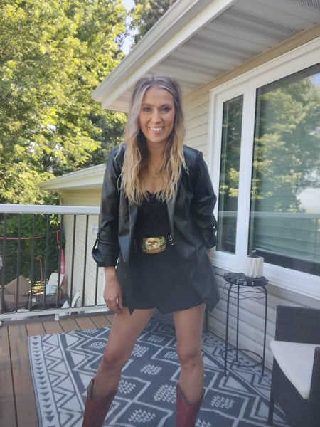 Black Skort