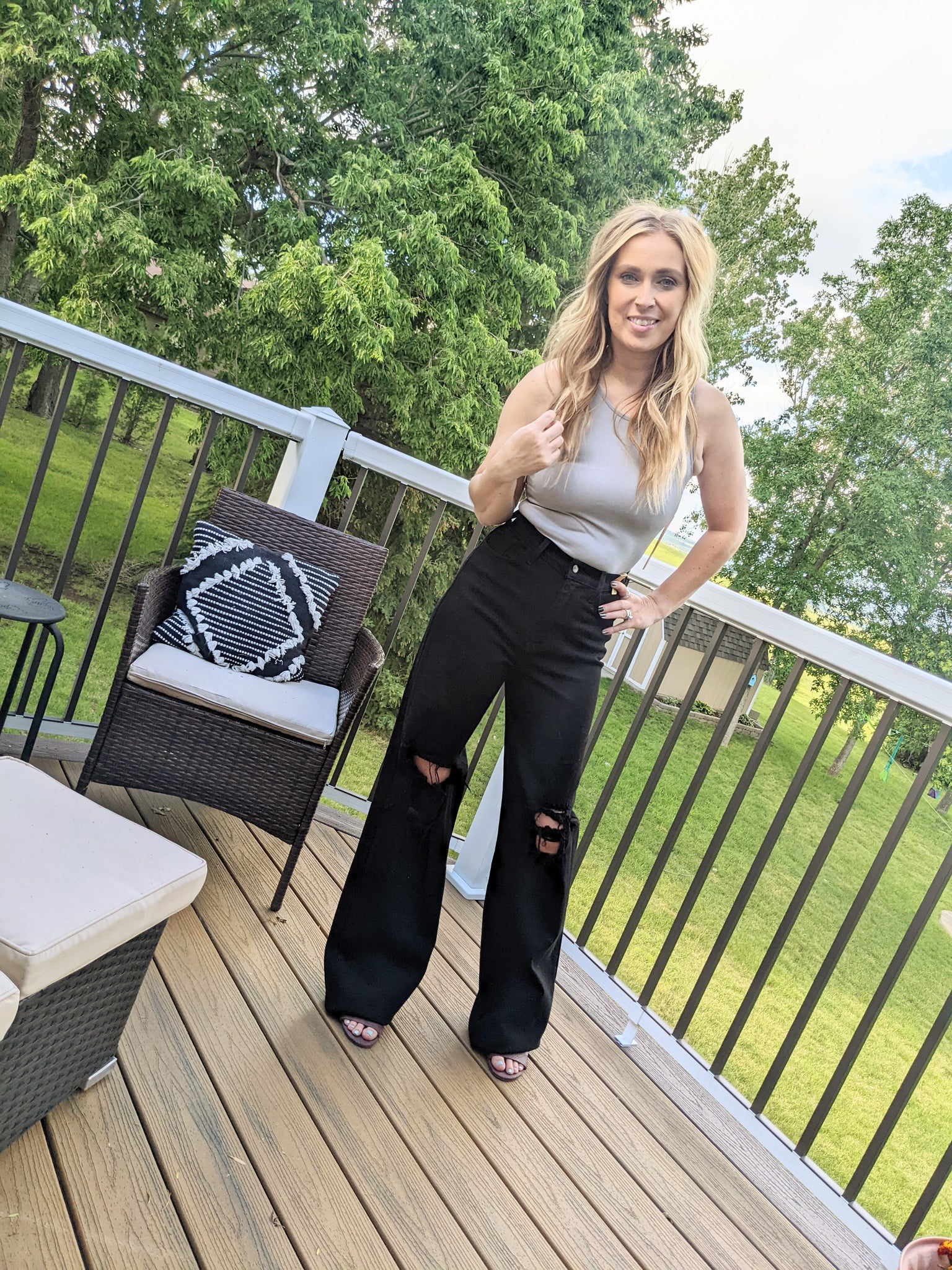 SALE!!!  Black Wide Leg Jeans 70% OFF!!!!